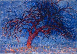 14 Piet Mondrian, L’albero rosso 1908-1910