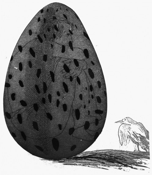 8  David Hockney, The Boy Hidden in an Egg