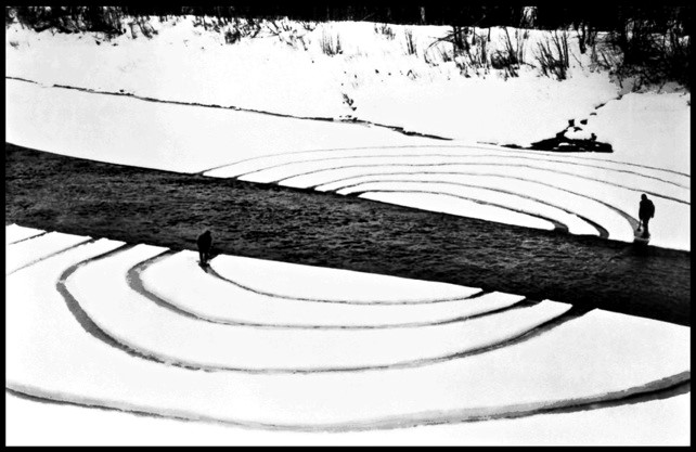 Dennis Oppenheim Annual Rings 1968