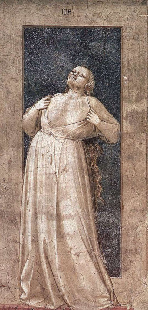 Giotto, L’ira